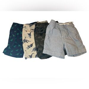 Lot-4 pairs of toddler boys Gap/Old Navy shorts size 3T